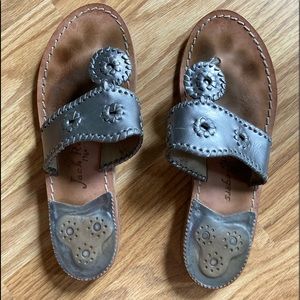Authentic Jack Rogers Leather Sandals
